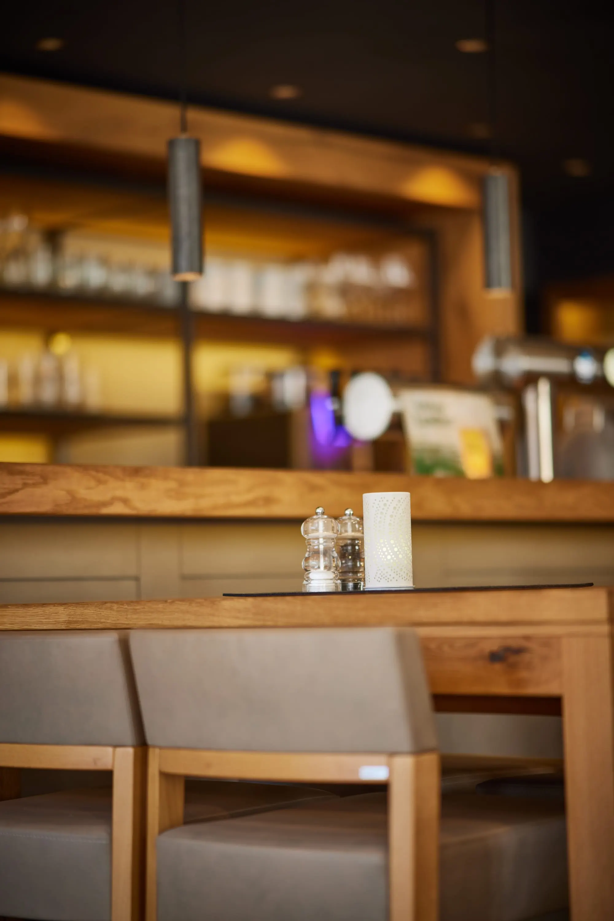 Theke im Schweicher Wirtshaus